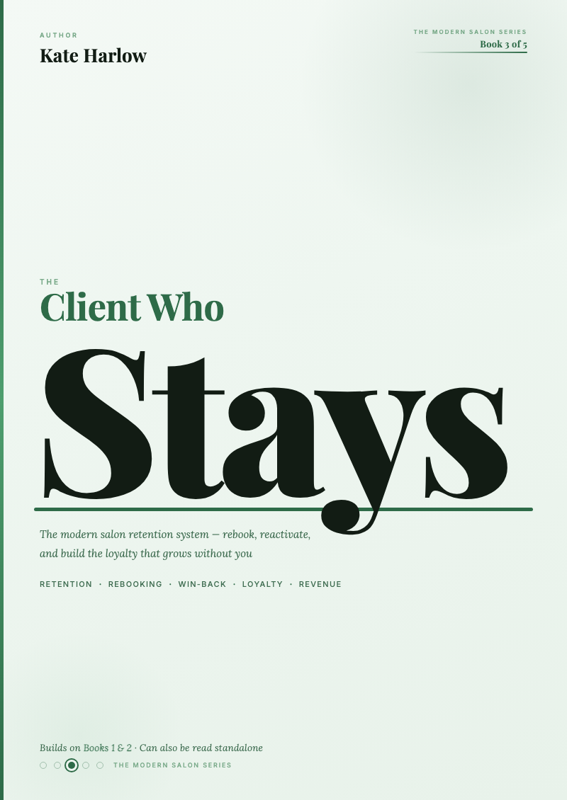 The Client Who Stays — Book 3 of The Modern Salon Series