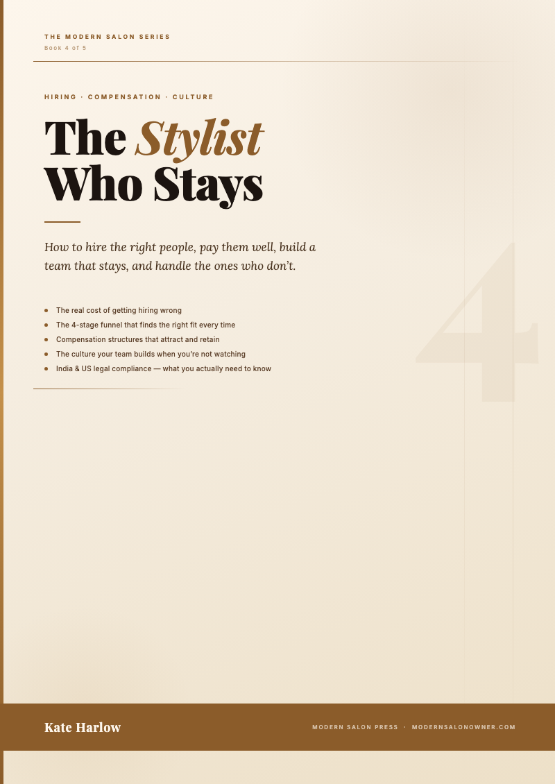 The Stylist Who Stays — Book 4 of The Modern Salon Series